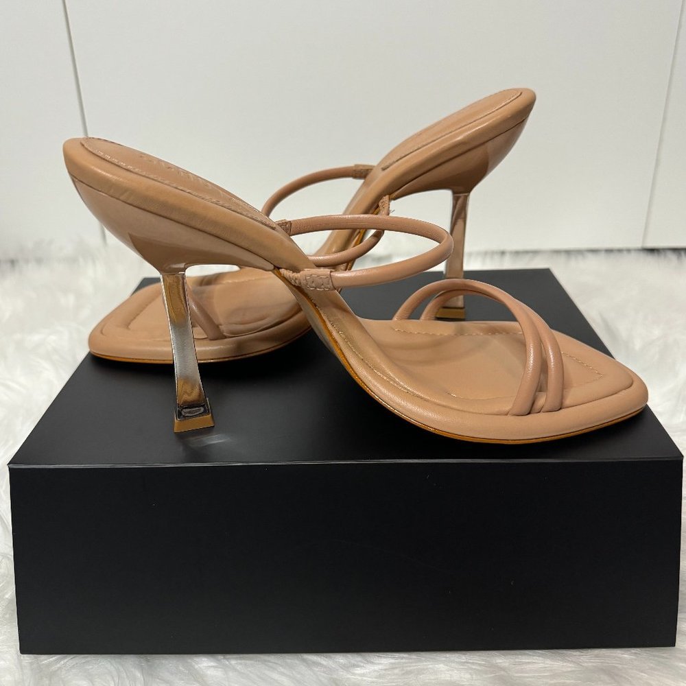 ❌SOLD❌ SCHUTZ Agatha Open Toe High Heel Sandals Women's 9.5B - Honey Beige